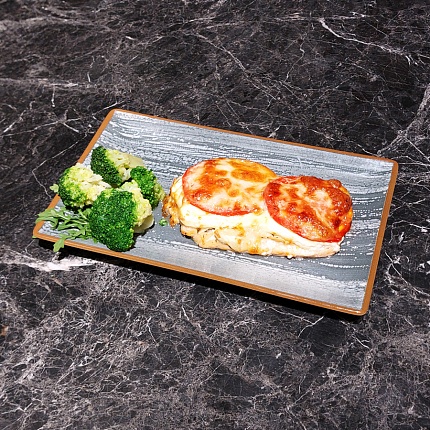 Горбуша под сыром